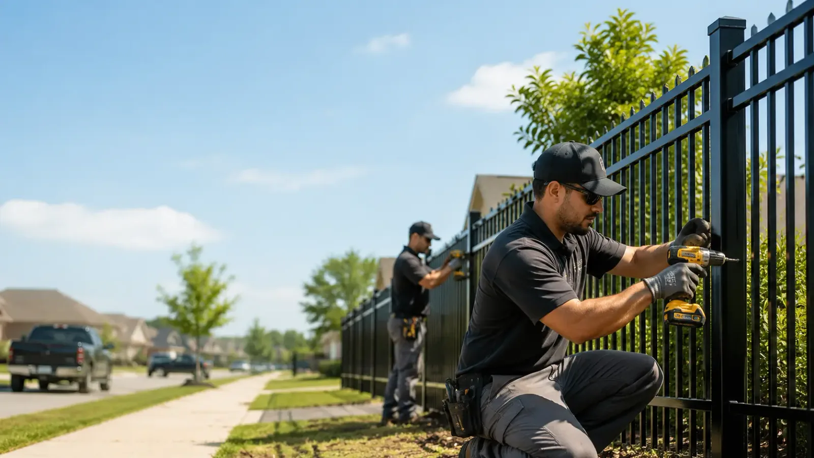 Metal Fence Installation in Lasara, TX